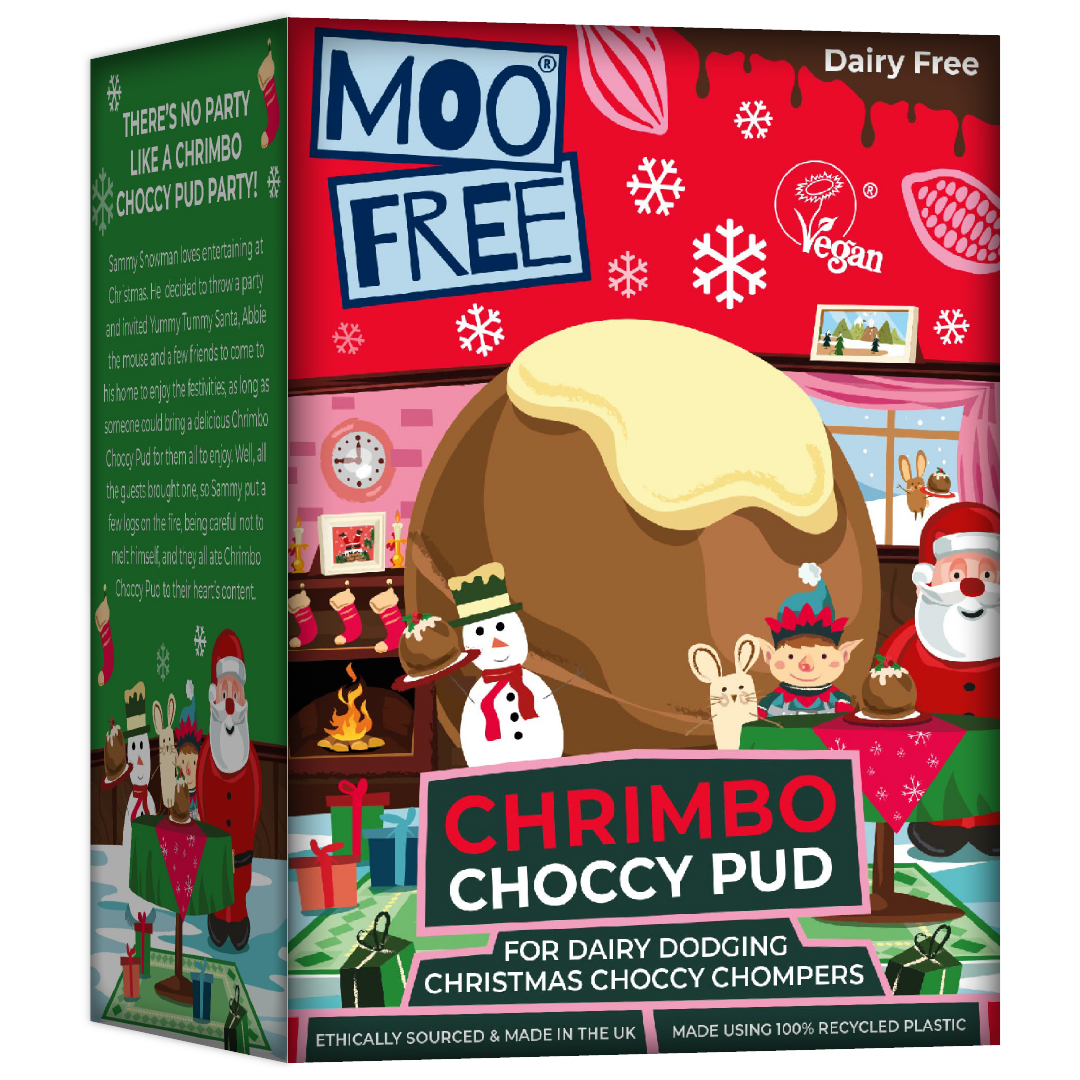 Christmas: Free-From Chocolate Milk &amp; White Crimbo Pud