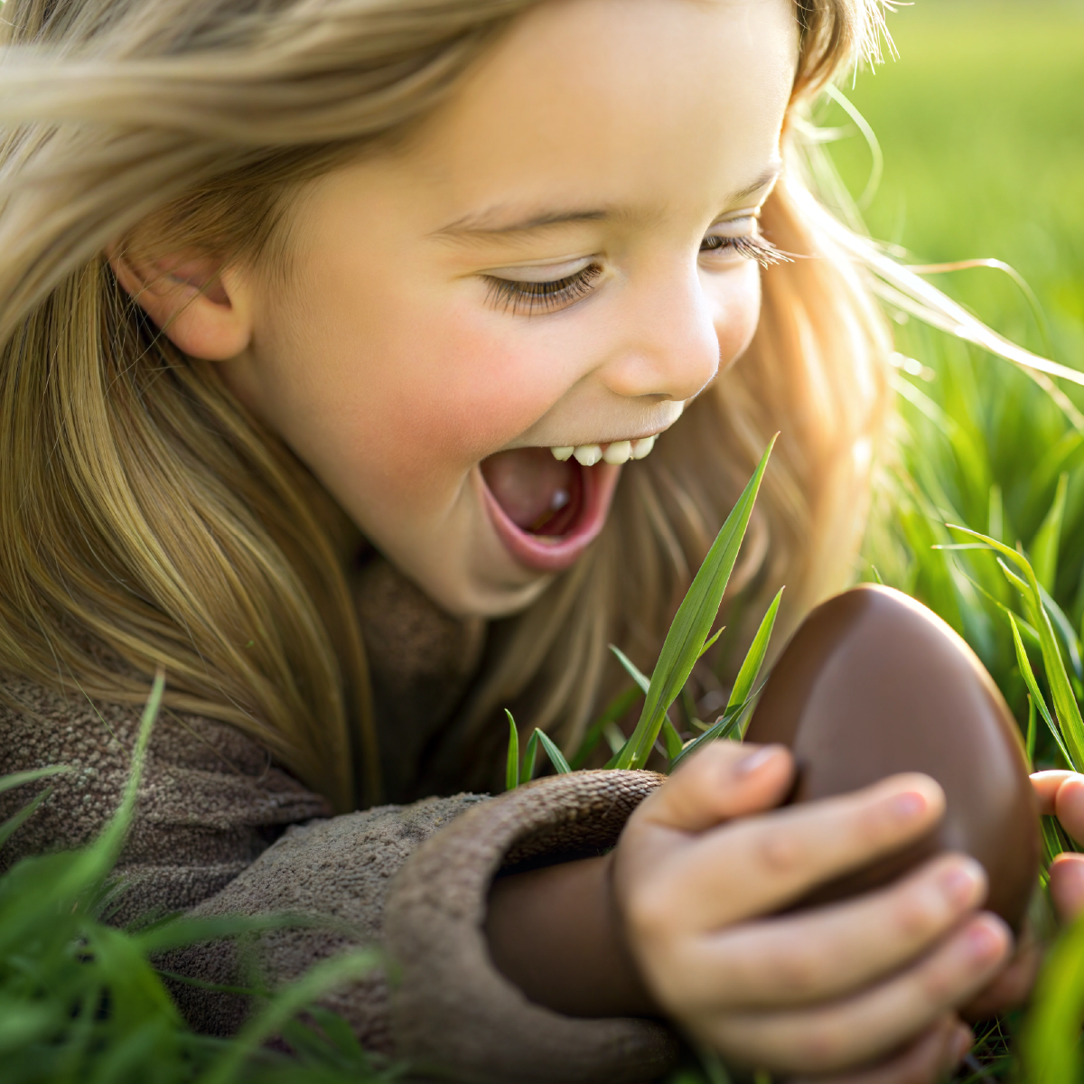 easter egg hunt with dairy free eggs