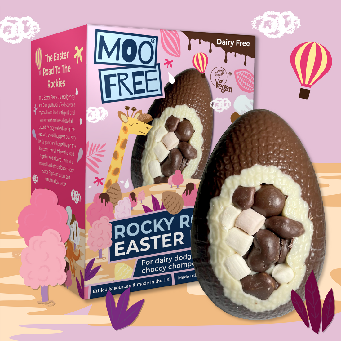 Easter: Free-From Rocky Road Easter Egg (85g)