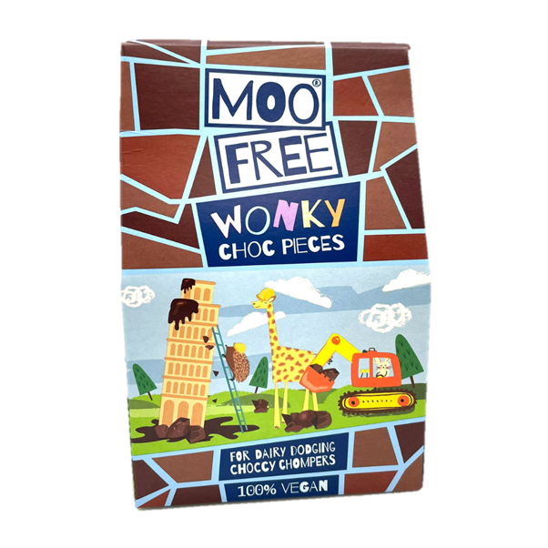 Wonky Choc Dairy Free, Vegan Chocolate Bars | Moo Free